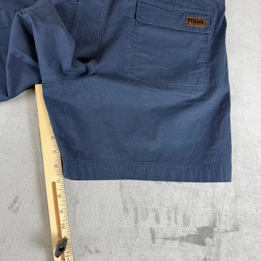 CC Filson Dry Falls Shorts Mens XL Service Blue Pockets Stretch $85 New NWT